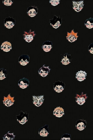 Spike of Emotions: Haikyuu! Character Faces