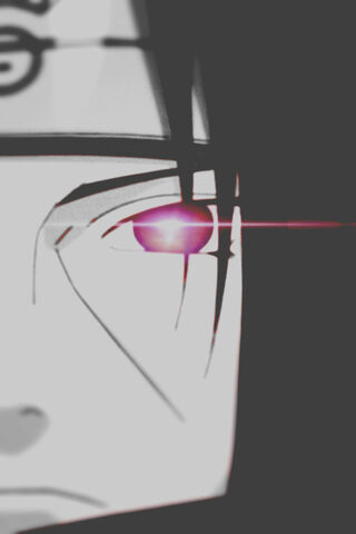 The Enigmatic Gaze of Itachi Uchiha 🌌