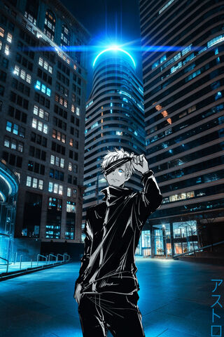 Urban Sorcery: A Night in Jujutsu Kaisen 🌌✨