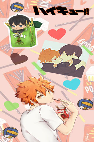 Sweet Moments: Kagehina Pocky Love 🍫❤️