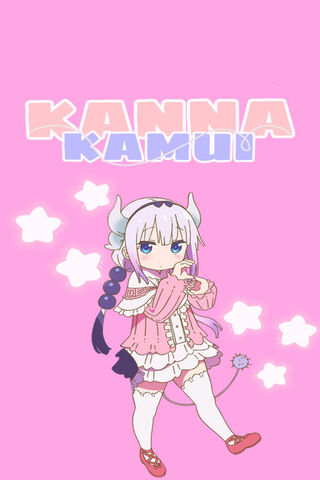 Kawaii Kanna: The Adorable Dragon Girl! 🐉✨