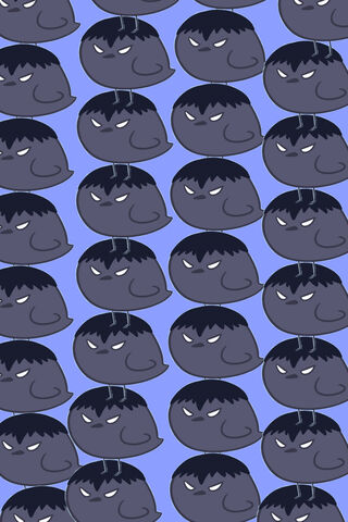 Kageyama's Quirky Crew: A Playful Pattern