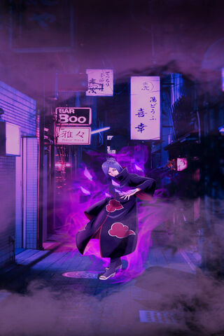 Konan: The Paper Jutsu Sorceress 🌌✨