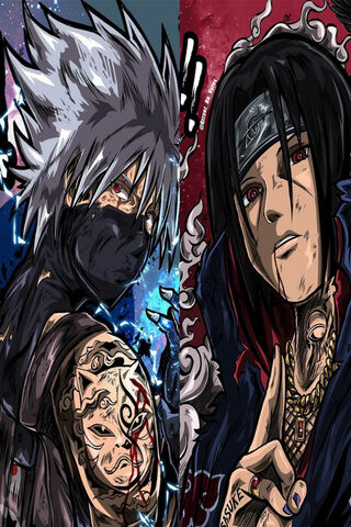 Clash of Legends: Kakashi vs. Itachi ⚔️✨