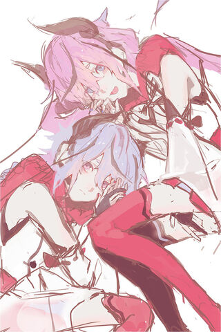 Whimsical Duo: The Charm of MEIKA Mikoto Hime 🌟