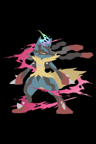 Mega Lucario: The Aura Warrior Unleashed! ⚡️