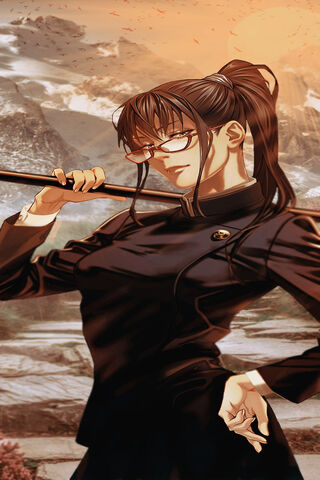 Maki Zenin: The Fearless Sorceress 🌟