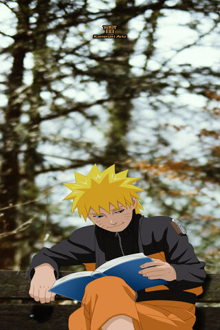 Naruto's Quiet Moment 📚✨