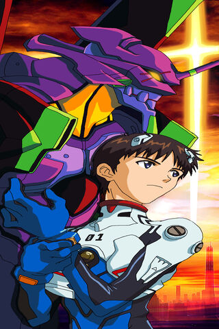 Awakening the Giant: Shinji and EVA-01 Unite! 🌌🤖