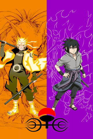 Epic Rivalry: Naruto vs. Sasuke ⚔️🔥
