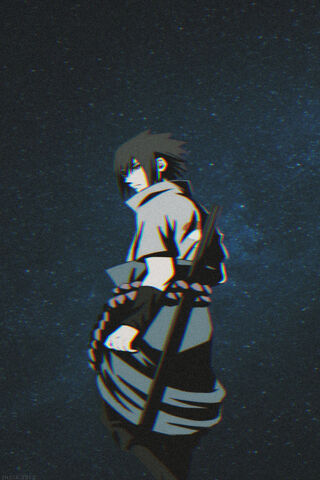 Sasuke's Journey Through the Stars 🌌✨