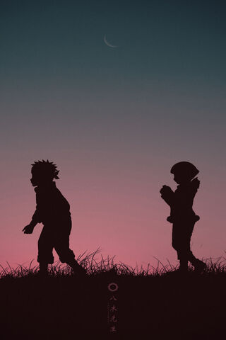 Silhouettes of Destiny: Naruto and Hinata