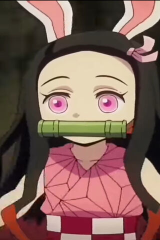 Nezuko-chan: The Enchanted Bunny Girl 🐰✨