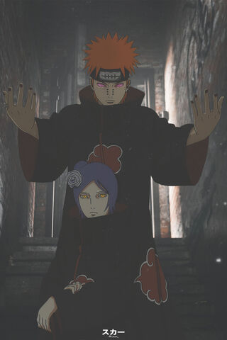 The Shadows of Pain: Konan's Embrace