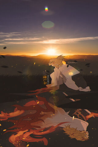 Rengoku's Last Stand: A Fiery Farewell 🌅🔥