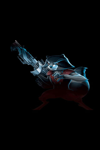 Raccoon: The Fearless Guardian 🦝🔫