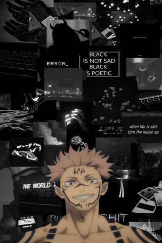 Sukuna's Dark Aesthetic..