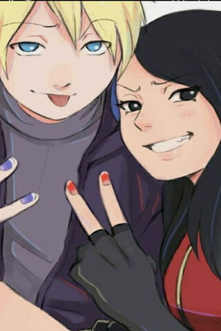 Dynamic Duo: Sarada Uchiha and Friends! ✌️✨