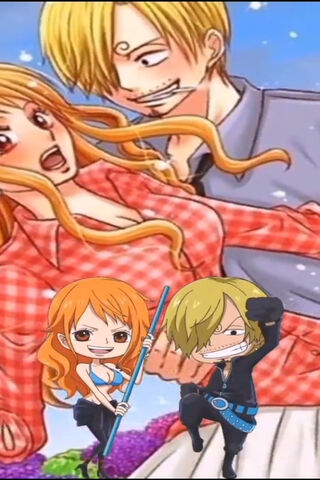 A Sweet Moment in the Grand Line 🍓✨