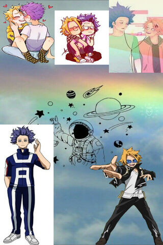 Cosmic Bonds: Shinso & Denki's Adventure 🌌✨