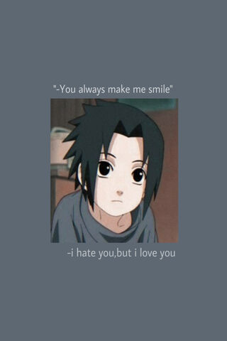 Sasuke's Dual Emotions: A Love-Hate Reflection 💔😊