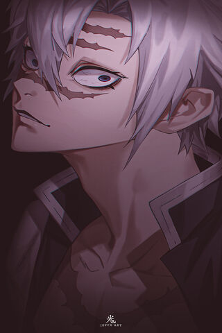 Sanemi's Serene Struggle 🌌