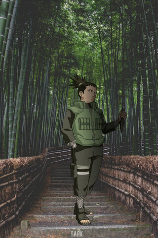 Shikamaru: The Master Strategist in Nature's Embrace 🌿