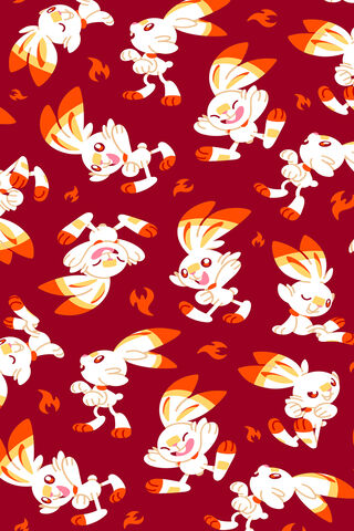 Scorbunny's Fiery Dance Party! 🔥🐰
