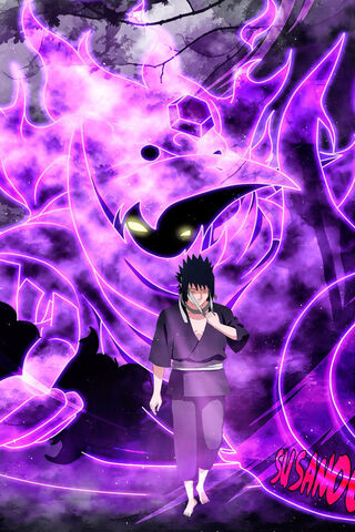 Sasuke's Spectacular Susanoo Unleashed! 🌌✨
