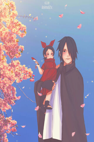 A Bond Beyond Time: Sasuke and Sarada 🌸✨