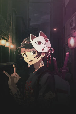 Tanjiro's Night Adventure 🌙✨