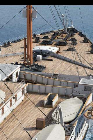 Titanic's Majestic Bow: A Glimpse into History 🚢✨