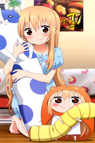 Umaru-chan's Cozy Cuddle Time! 🐾✨