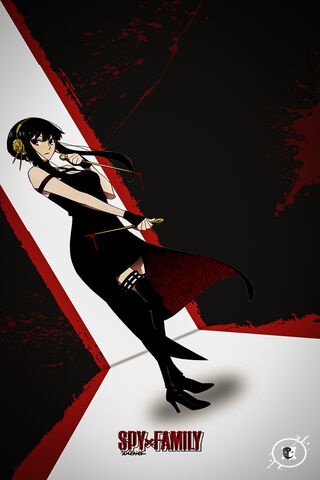 Yor: The Elegant Assassin of Spy x Family 🖤🔪