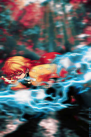 Zenitsu's Thunderous Charge ⚡️