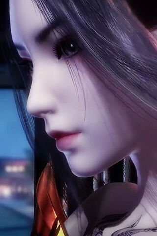 Mystical Beauty: The Enigmatic Anime Character