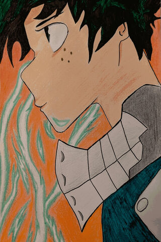 Deku's Determined Spirit 🌟