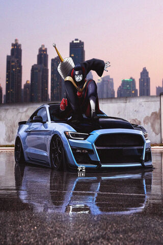 Kisame Hoshigaki: The Shark Ninja on Wheels 🐟🚗