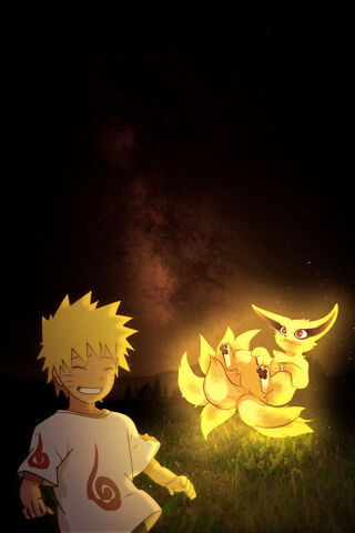 Charming Bonds: Naruto and Kurama's Adventure 🌟