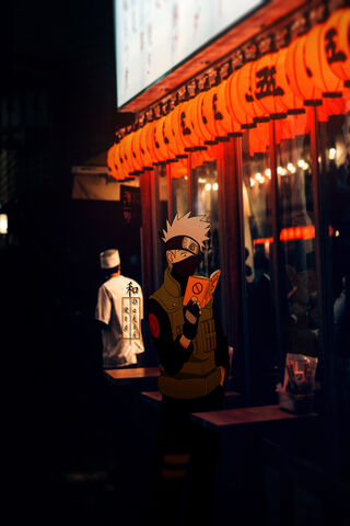 Kakashi's Night Out: A Taste of Adventure 🍜🌙