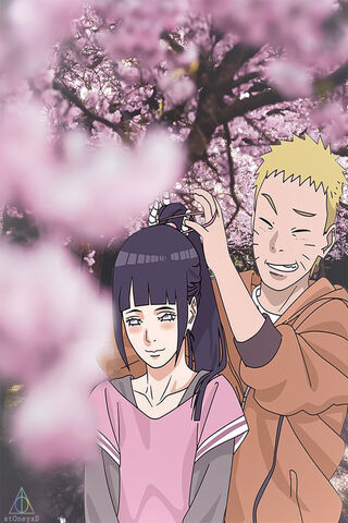 Blossoms of Friendship: Naruto and Hinata's Special Moment 🌸