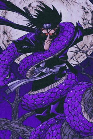 Mystical Shadows: The Serpent's Embrace 🐍🌙