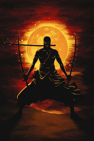 Zoro: The Swordmaster Under the Blood Moon 🌕⚔️