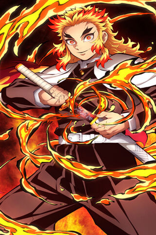 Rengoku: The Flame Hashira Ignites the Battle! 🔥⚔️