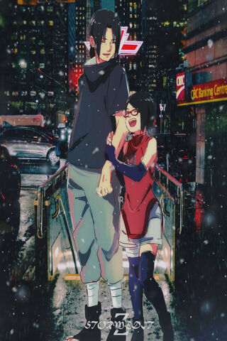 A Bond Beyond Time: Sarada & Itachi