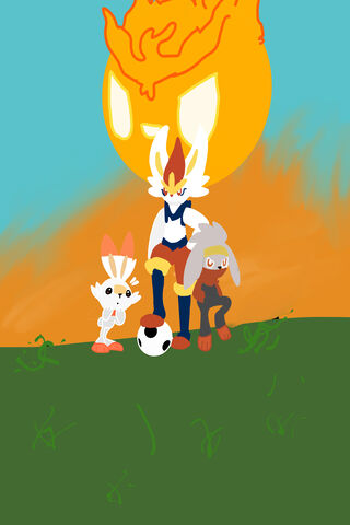 Scorbunny's Fiery Adventure! 🔥⚽
