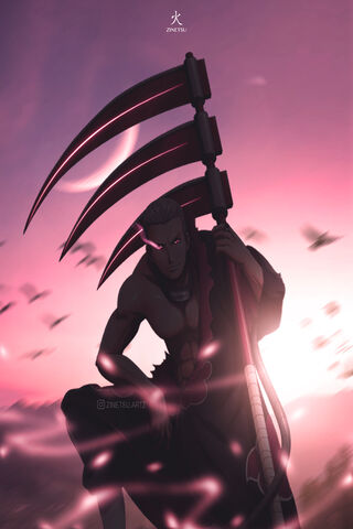 Hidan: The Immortal Scythe Master 🌌⚔️