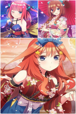 Sisters in Bloom: A Celebration of Itsuki, Nino, and Miku