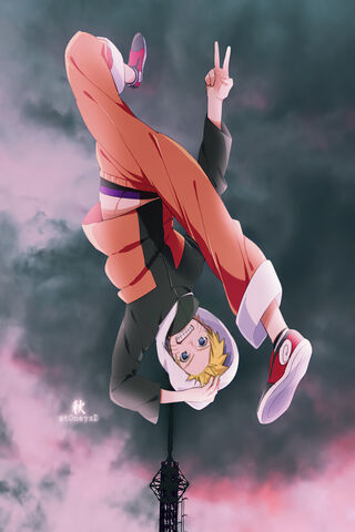 Naruto's Epic Leap: A Ninja's Spirit Soars! 🌟