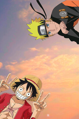 Epic Anime Showdown: Naruto vs. Luffy! 🌟⚔️